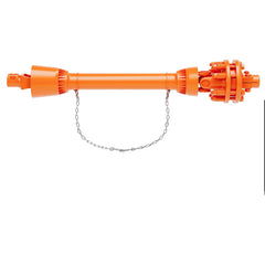 Wide Angle PTO Shaft,43-57 Inch PTO Shaft,1-3/8 Inch 6 Spline Brush Hog Drive Shaft with Slip Clutch, Series 5 Tractor PTO Driveline for Rotary Mower Tiller