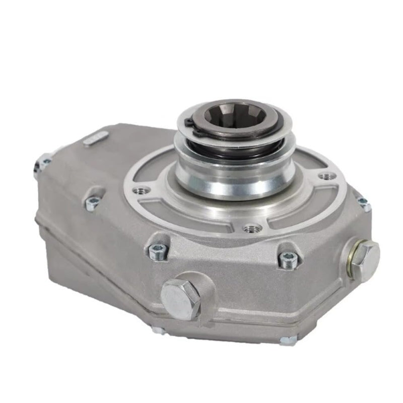 KM6004 PTO Speed Increaser Gearbox 1:3 540 to 1620 RPM 10KW Aluminum Tractor Gearbox with DIN 9611 1-3/8 6 Spline Female for Group 2 Gear Pump Log Splitter Forestry Winch