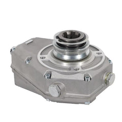 KM6004 PTO Speed Increaser Gearbox 1:3 540 to 1620 RPM 10KW Aluminum Tractor Gearbox with DIN 9611 1-3/8 6 Spline Female for Group 2 Gear Pump Log Splitter Forestry Winch