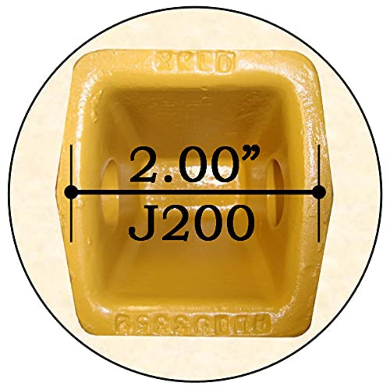 Excavator Bucket Teeth & Adapter Kit CAT J200 Style,General Purpose Dirt Excavator Bucket Teeth (5 Pack) with Pins and Retainers,Fits Bobcat Cat Kubota Yanmar Takeuchi Doosan,Rock & Penetration Tip