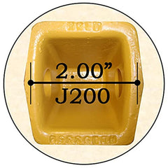 Excavator Bucket Teeth & Adapter Kit CAT J200 Style,General Purpose Dirt Excavator Bucket Teeth (5 Pack) with Pins and Retainers,Fits Bobcat Cat Kubota Yanmar Takeuchi Doosan,Rock & Penetration Tip