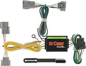 Arnés de cableado para remolque de 4 pines personalizado para el lado del vehículo (55513), compatible con algunos modelos Toyota Tacoma, T100 y Hilux.