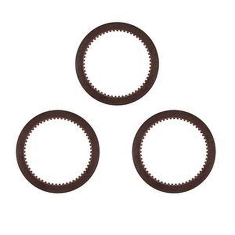 3-Piece 59T Clutch Discs D50040 for CASE 350B/480C/580C Loader