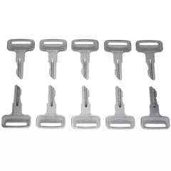 6 Pcs Ignition Keys for JCB New Holland Terex Ford CASE Heavy Equipment
