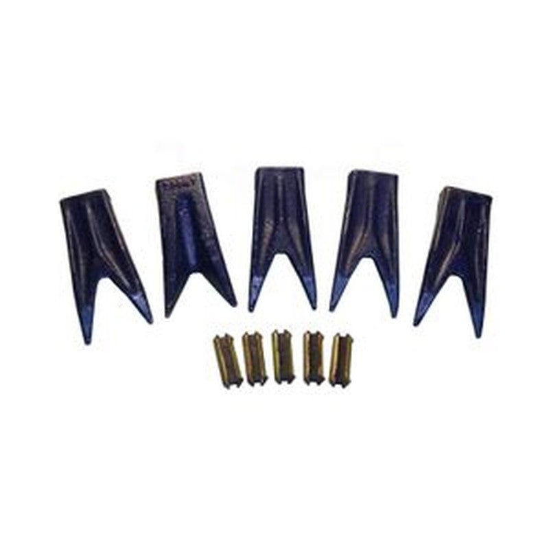 5 Sets Aftermarket Bucket Tooth & Flexpin for Excavator ¨C H&L Tooth 230TW/23FP