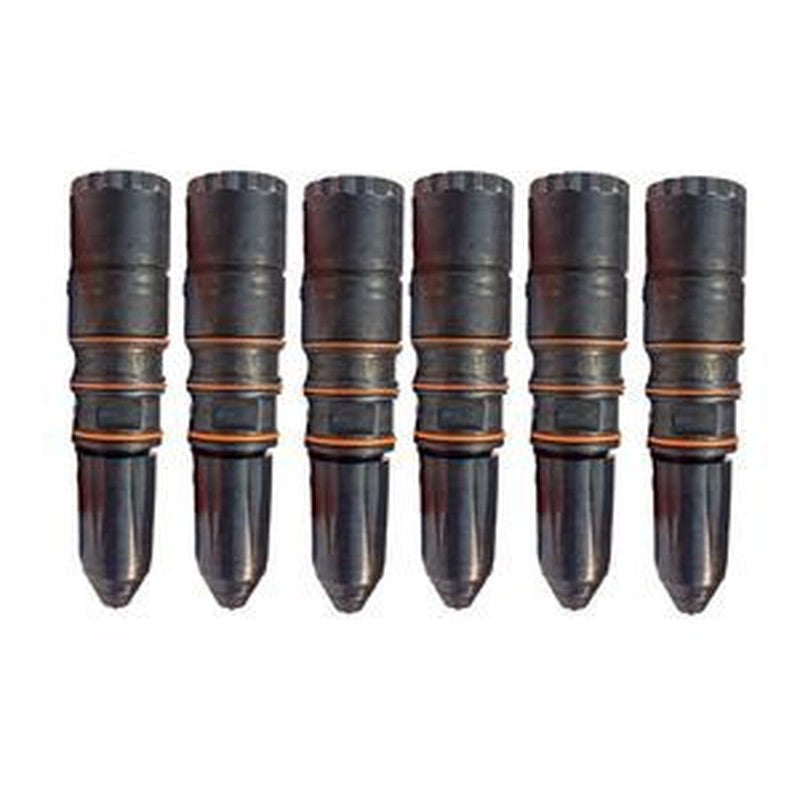 6 Fuel Injectors 3253545 for Cummins L10 NH855 NT855 Engine