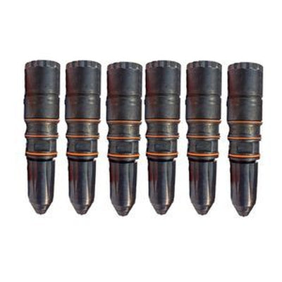 6 Fuel Injectors 3253545 for Cummins L10 NH855 NT855 Engine