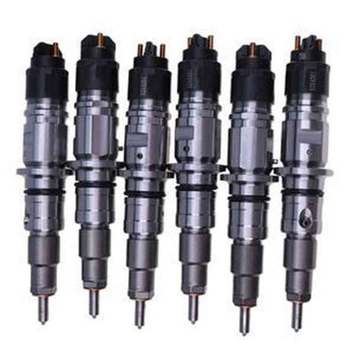 6-Piece Fuel Injector 0445120177/5254261 for Cummins QSB6.7L/ISB6.7L Engines