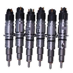 6-Piece Fuel Injector 0445120177/5254261 for Cummins QSB6.7L/ISB6.7L Engines
