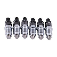 6-Piece Fuel Injector Set 093500-5760 & 23600-19045 for Toyota 1HZ/2C Engine