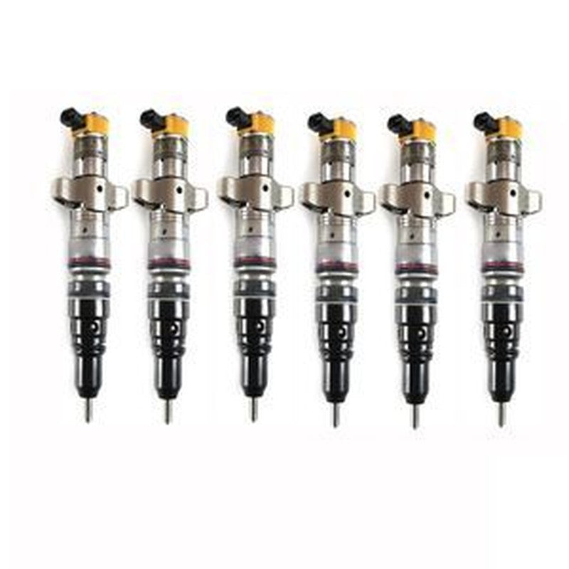6 Pcs Fuel Injector 10R-7221 for Caterpillar CAT Engines