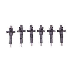 6-Piece Fuel Injector Set 1153001042 for Isuzu 6BG1 Engine