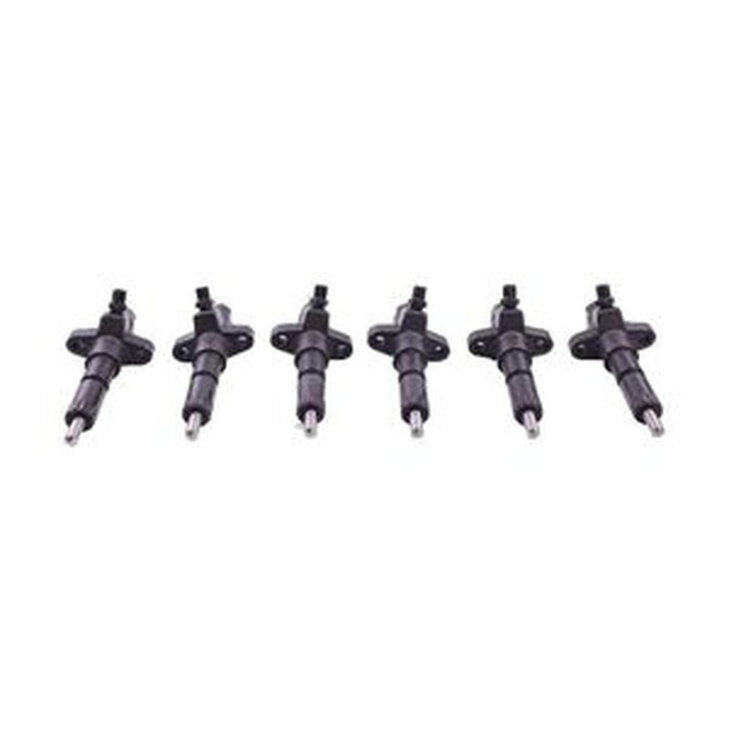 6-Piece Fuel Injector Set 1153001042 for Isuzu 6BG1 Engine buymachineryparts