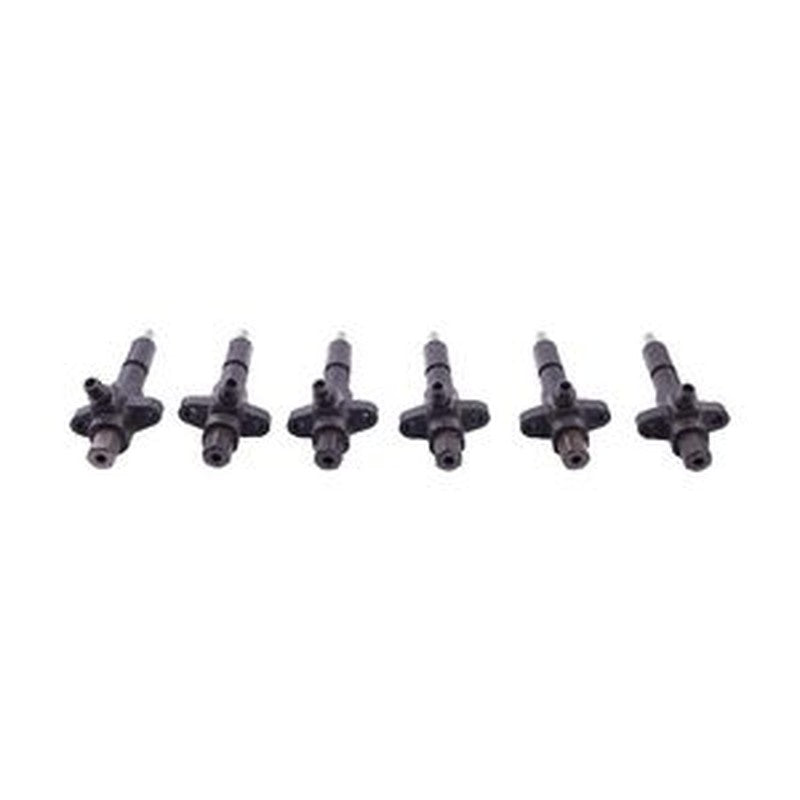 6-Piece Fuel Injector Set 1153001042 for Isuzu 6BG1 Engine buymachineryparts