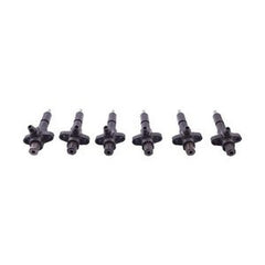 6-Piece Fuel Injector Set 1153001042 for Isuzu 6BG1 Engine buymachineryparts