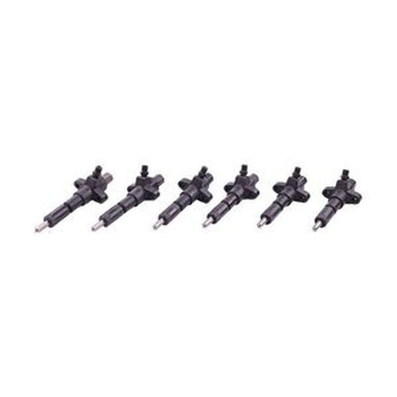 6-Piece Fuel Injector Set 1153001042 for Isuzu 6BG1 Engine buymachineryparts