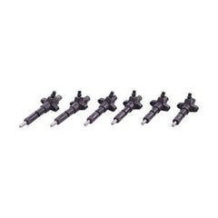 6-Piece Fuel Injector Set 1153001042 for Isuzu 6BG1 Engine buymachineryparts