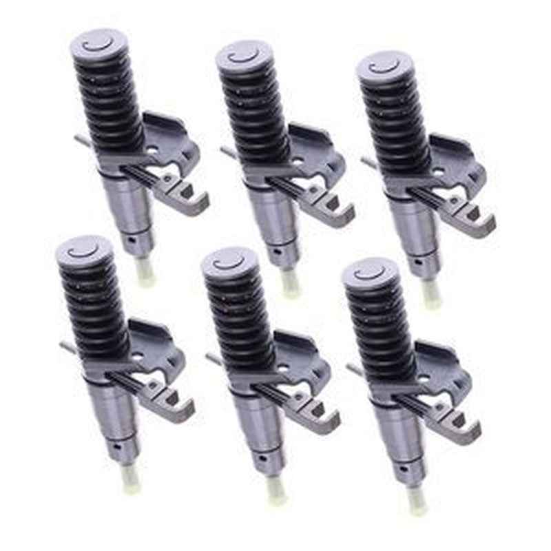 6 PCS Fuel Injector 127-8222 20R-2051 for Caterpillar CAT Excavator & Loader