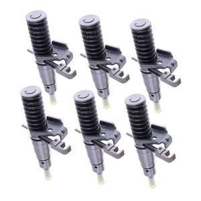 6 PCS Fuel Injector 127-8222 20R-2051 for Caterpillar CAT Excavator & Loader