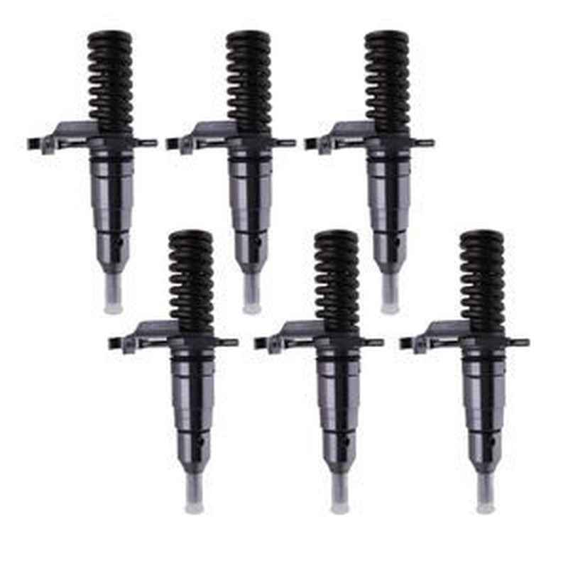 6 Pcs Fuel Injectors 127-8228 20R-2057 for Caterpillar CAT Engines