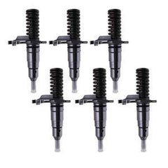 6 Pcs Fuel Injectors 127-8228 20R-2057 for Caterpillar CAT Engines