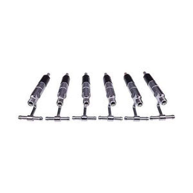 6 Pcs Fuel Injector 105118-4890 for Komatsu 6D95 Engine Excavator buymachineryparts