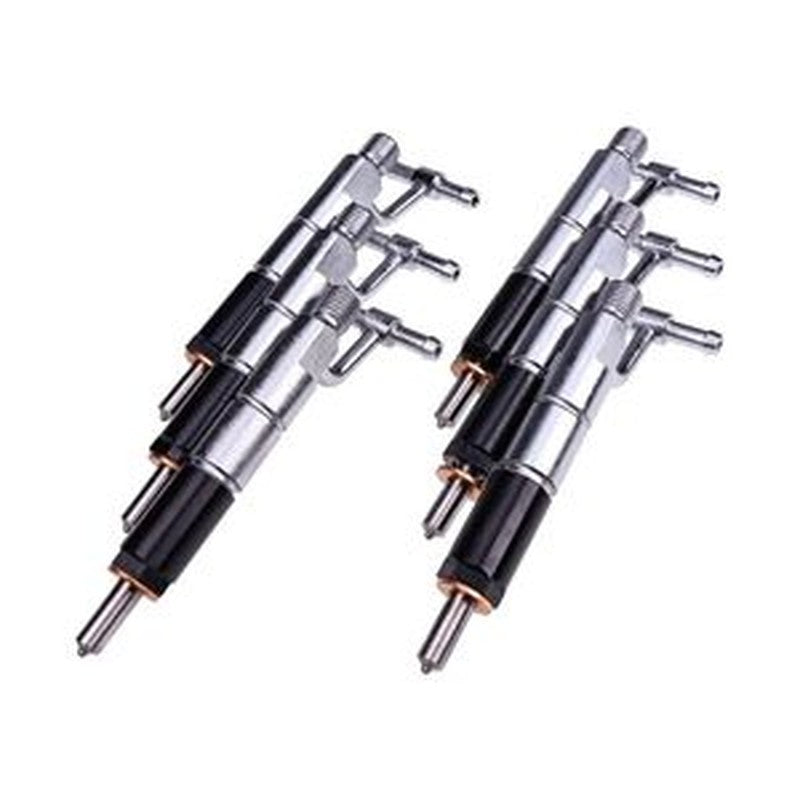 6 Pcs Fuel Injector 105118-4890 for Komatsu 6D95 Engine Excavator buymachineryparts