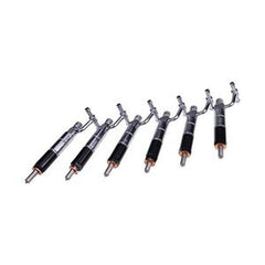 6 Pcs Fuel Injector 105118-4890 for Komatsu 6D95 Engine Excavator buymachineryparts