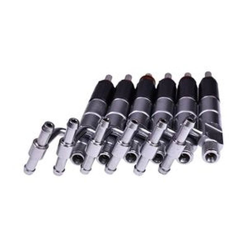 6 Pcs Fuel Injector 105118-4890 for Komatsu 6D95 Engine Excavator buymachineryparts