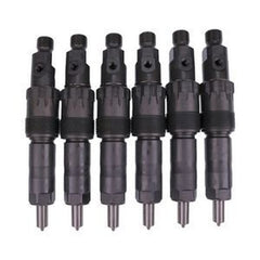 6 Pcs Fuel Injectors AR74665 AR101885 for John Deere Engine Tractor Excavator