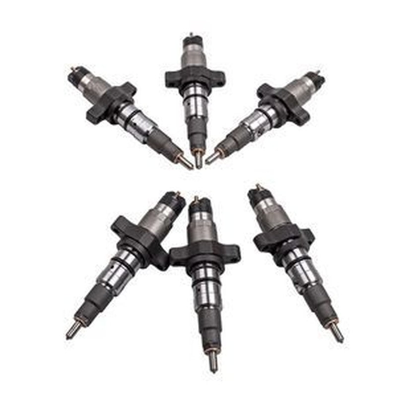 6-Piece Fuel Injector Set for 03-04.5 Dodge RAM 2500/3500 Cummins 5.9L