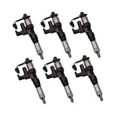 6 Pcs Fuel Injector VH23670E0010 for Hino J08E Engine