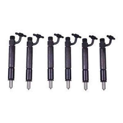 6 Fuel Injectors 1806407C91 780332 for Navistar DT466 Engine