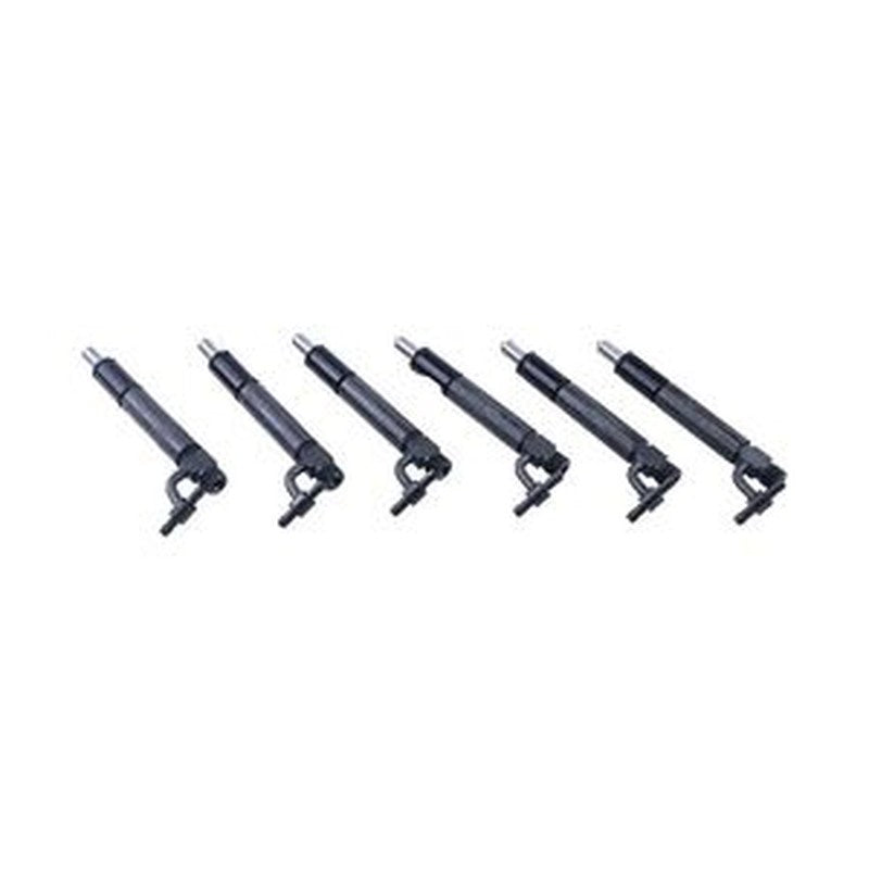 6-Piece Fuel Injector Set 1809761C91 780334 for Navistar DT466 Engine buymachineryparts