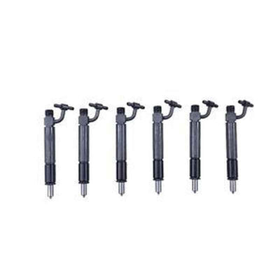 6-Piece Fuel Injector Set 1809761C91 780334 for Navistar DT466 Engine