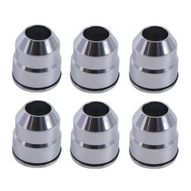 6-Piece Fuel Injector Sleeve Kit 3680873 3412352 for Cummins ISX QSX Engines