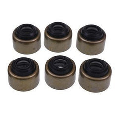 6-Piece Valve Stem Seal 11420-13150 for Komatsu Excavator SOLAR 015