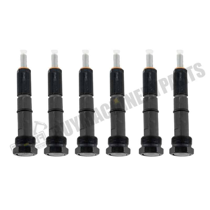6-Piece Fuel Injector 6736-13-3100 6736133100 for Komatsu SA6D102E-2 Engine buymachineryparts