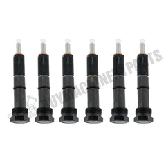 6-Piece Fuel Injector 6736-13-3100 6736133100 for Komatsu SA6D102E-2 Engine buymachineryparts