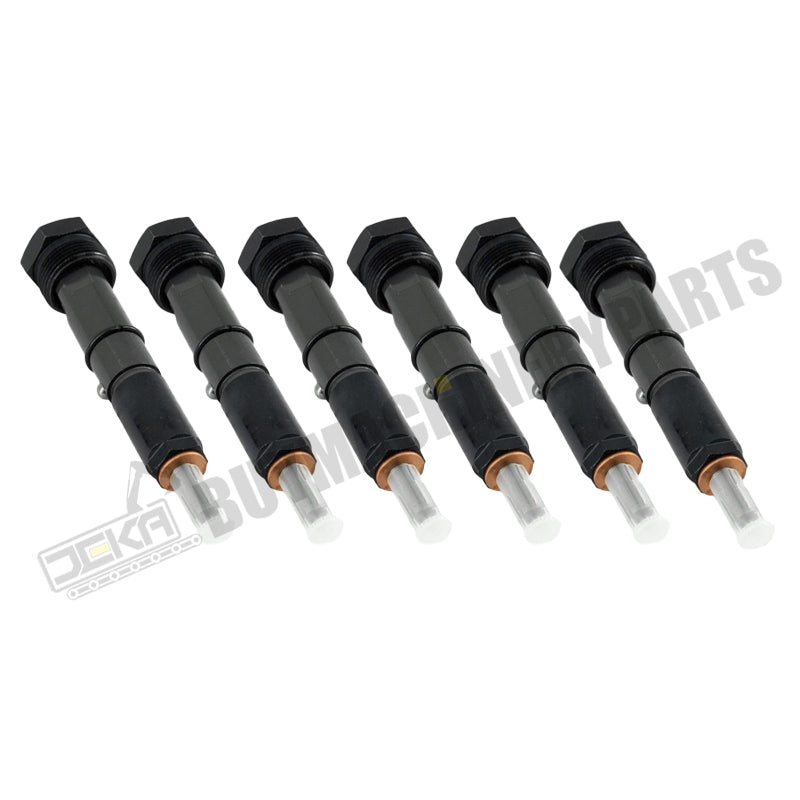 6-Piece Fuel Injector 6736-13-3100 6736133100 for Komatsu SA6D102E-2 Engine buymachineryparts