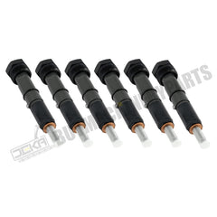 6-Piece Fuel Injector 6736-13-3100 6736133100 for Komatsu SA6D102E-2 Engine buymachineryparts