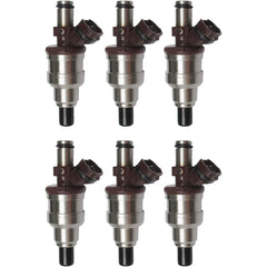 Juego de 6 inyectores de combustible 23250-65020 para Toyota Pickup 4Runner T100 3.0L V6 de 1989-1995