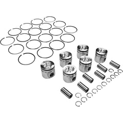 Kit de 6 Pistões e Anéis 4955520 para Dodge Ram 6.7L Cummins 07-19