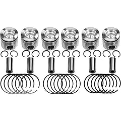 Kit de 6 Pistões e Anéis 4955520 para Dodge Ram 6.7L Cummins 07-19