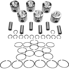 Kit de 6 Pistões e Anéis 4955520 para Dodge Ram 6.7L Cummins 07-19