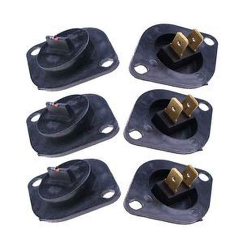 6-Piece Dryer Thermistor 12345-67890 for Samsung DV218AEW DV219AGW