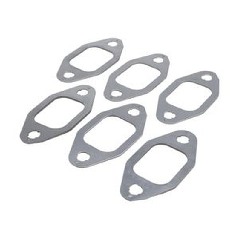 6-Piece Exhaust Manifold Gasket Set J905443 J927154 for New Holland Tractors
