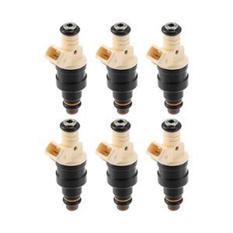 Fuel Injector Set of 6 0280150701 13641310641 for BMW Fiat Alfa Romeo