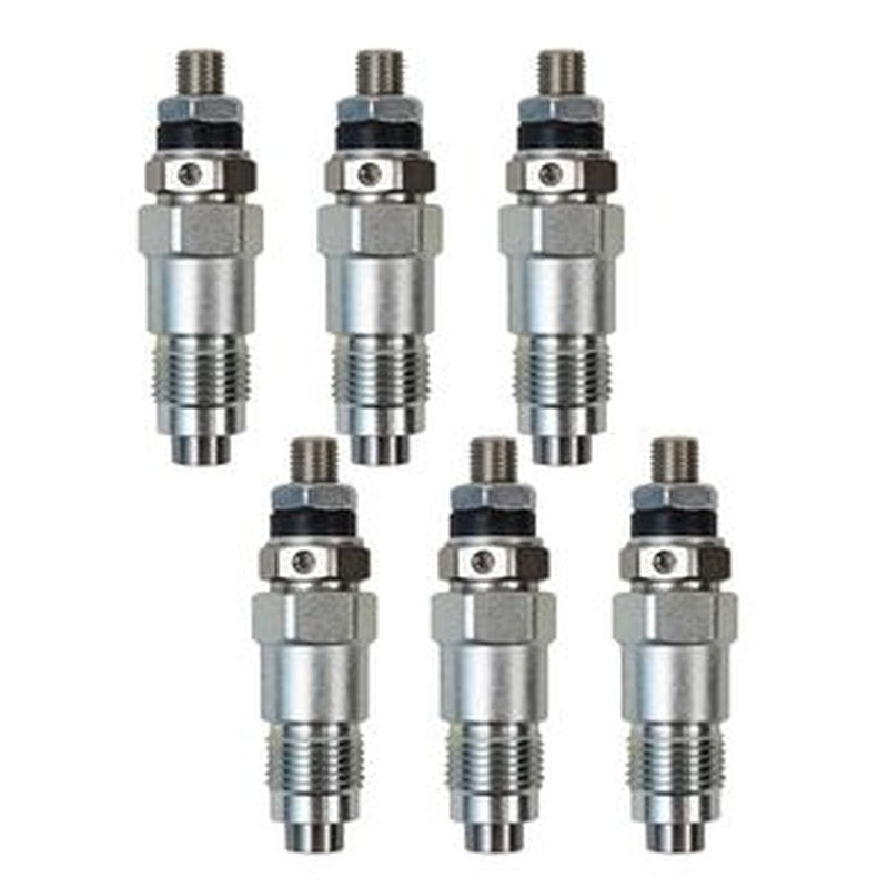6-Piece Fuel Injector 16600-05E00 for Nissan Bluebird Laurel Patrol Y60 GQ RD28T