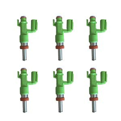 6-Piece Fuel Injector 23250-F0080 for Toyota Lexus